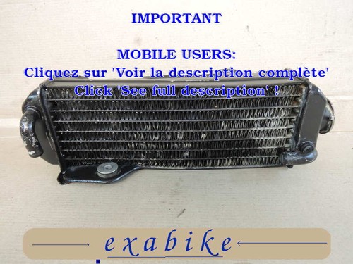 Radiateur pour honda de - pour, cr