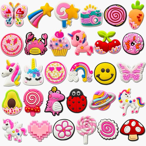 Pcs cartoon croc - pcs, charms