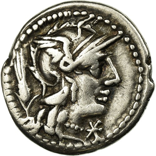 Domitia denier argent ttb - domitia,, ttb+