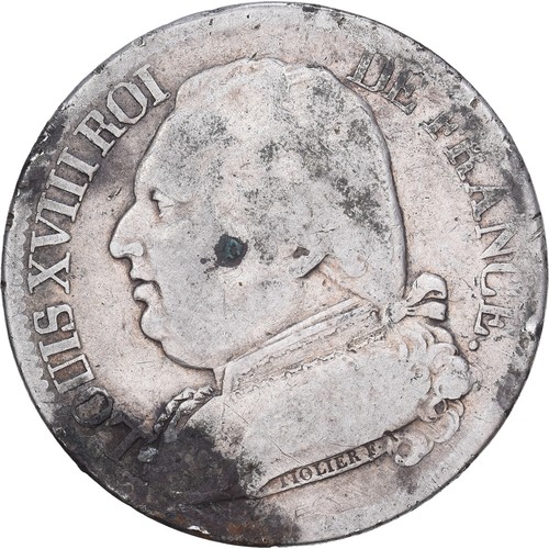 France louis xviii 5 francs - louis,