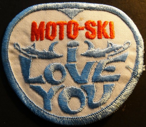 Vintage moto ski love - love, you