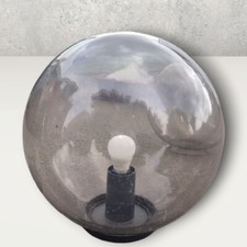 Enorme globe boule, Plafonnier, Lampadaire Transparent - Ambiance Space Age
