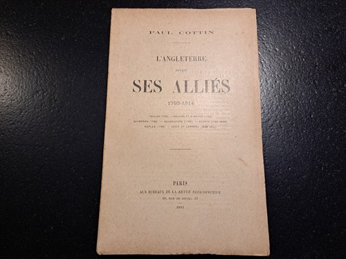 Angleterre devant ses - l',