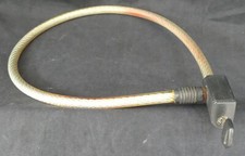 Câble antivol acier avec clé