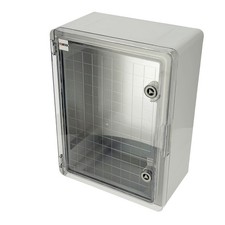 Coffret électrique étanche 300x400x170 plaque de montage galvanisée HOROZ