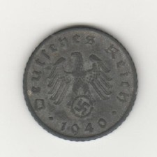 5 REICHS PFENNIG 1940 G - IIIe