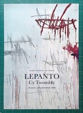 Cy Twombly - Le Panto - Prado Madrid - Rare affiche d'exposition - 2008 - 50 x 70 cm