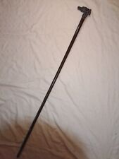 ANCIENNE CANNE TETE CHEVAL ET