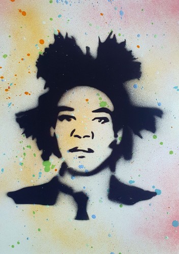 Spaco signed basquiat - spaco,