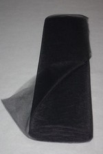 TULLE souple NOIR largeur 300 cm mariage bapteme noeuds de décoration au mètre