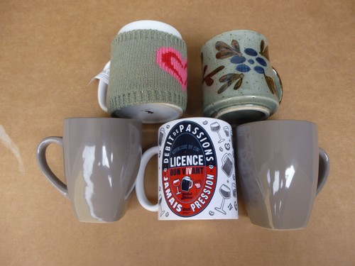 Lot mugs bon - lot, en