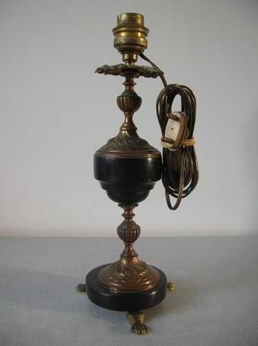 Ancienne lampe laiton - lampe, en