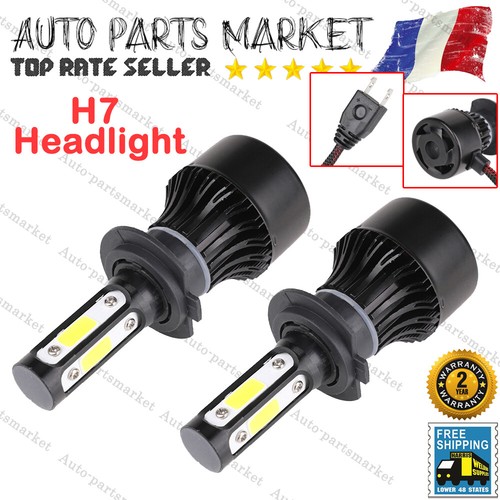 Led phare de - h7,