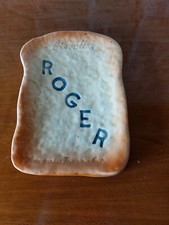 VIDE POCHE PUBLICITAIRE FORME BISCOTTE MARQUE ROGER ANNEE 70-80