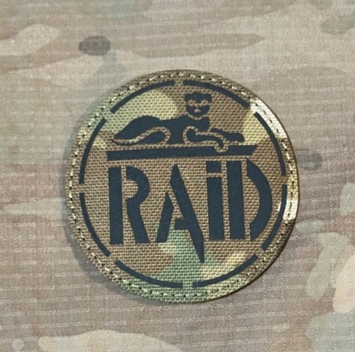 Patch raid police - raid, nationale