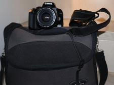 Reflex Numérique Canon EOS 1000D Appareil Photo Objectif 35-80mm Et Sac