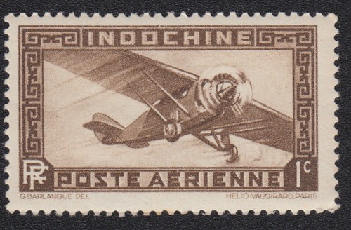 Timbre indochine 1933 - rf,