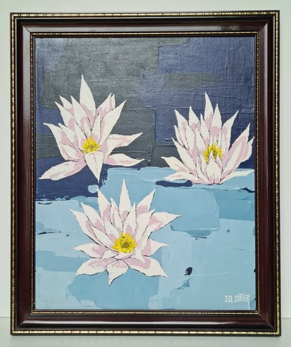 Tableau huile panneau