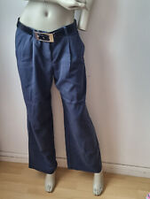 Pantalon bootcut bleu marine