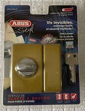 ABUS - Styl - V83CB45BC - Verrou de Sûreté à Bouton - Ø Cylindre 23mm - L: 45mm.