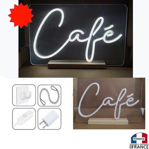 Panneau enseigne lumineuse