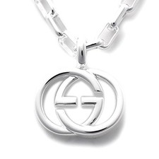 Collier GUCCI Double G Argent