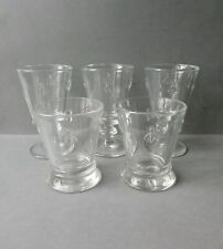 5 verres La Rochère, Paris