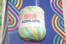 Pelote de laine  ADRIAFIL ERAORA multicolore 100% coton égyptien