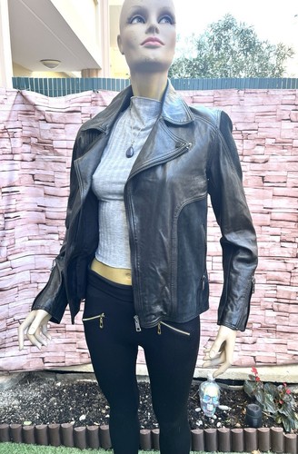 Manteaux cuir serge pariente - manteaux,