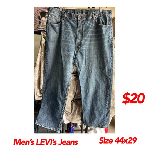 Levi blue denim straight - blue,