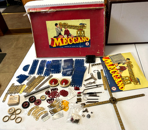 Vintage meccano erector mixed - erector,