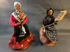 Lot de 2 grands santons