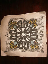 Broderie ancienne fil