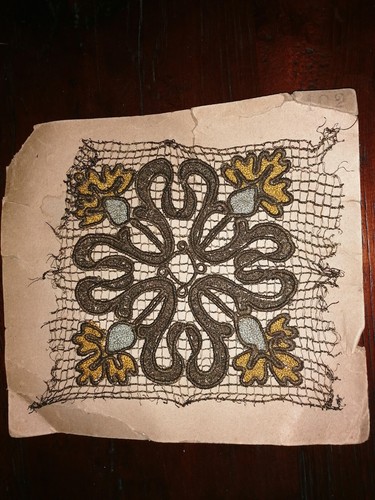 Broderie ancienne fil