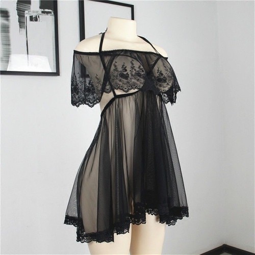 Femmes sexy robe voile mini - femmes,