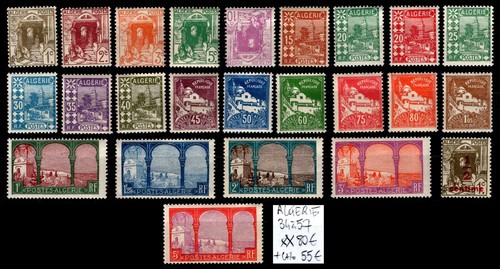 Algérie série 34 à - :, 57