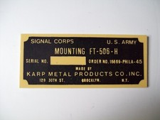 militaria ww2  U.S. signal