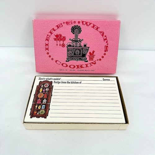 Current inc recipe cards vtg - inc,