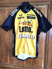 Maillot équipe pro Lotto Jumbo Shimano FULL ZIP Taille M  PRO UCI