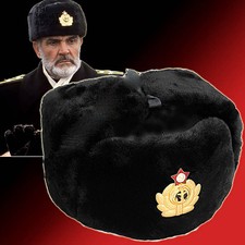 Bonnet poil noir unisexe en - noir,