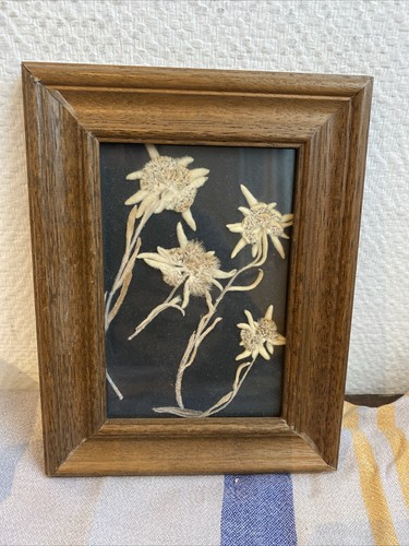 Ancien cadre bois fleur - cadre,