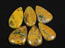 Lot de 06 pièces cabochon