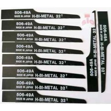 10 x feuilles de scie BI-Metal