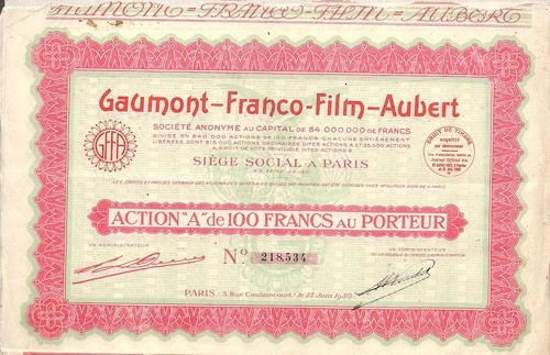 Gaumont franco film - gaumont, aubert