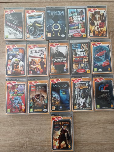Lot jeux psp comme neuf - jeux, neuf/