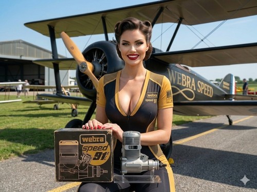 New webra engine plane - 91, engine,