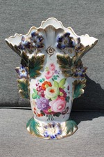 Magnifique Imposant Vase de Marié 30 cm Porcelaine de Valentine  Céramique