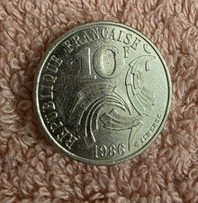 Pièce de 10 francs Suisse Jimenez de 1986