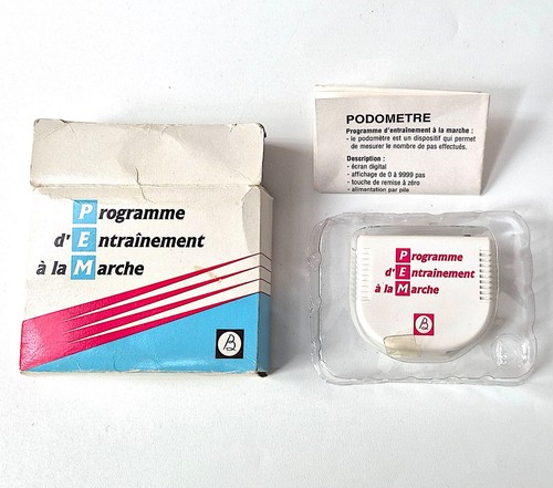 Podomètre ancien programme - ancien,