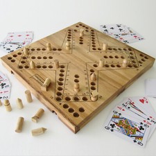 Jeu de TOC - TOCK en bois de 2 à 4 joueurs, CE jeux de société TAC TIK TAK TIC